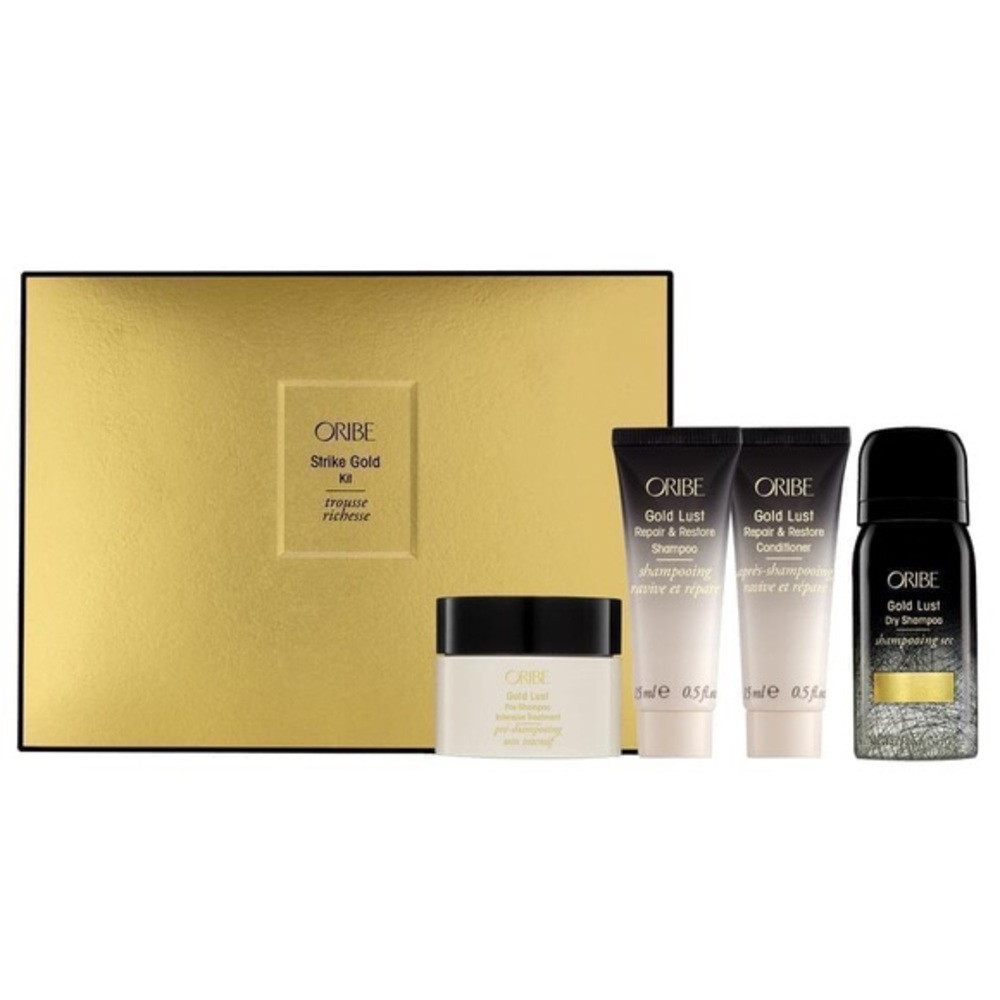 Oribe strike gold kit